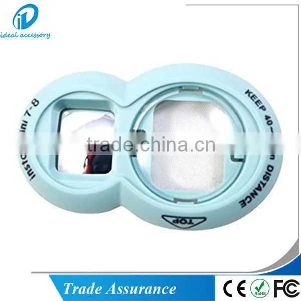 8Style Self Portrait Mirror and Close Up Lens for Fujifilm Instax Mini7S Mini8 Instant Camera Blue photo-2