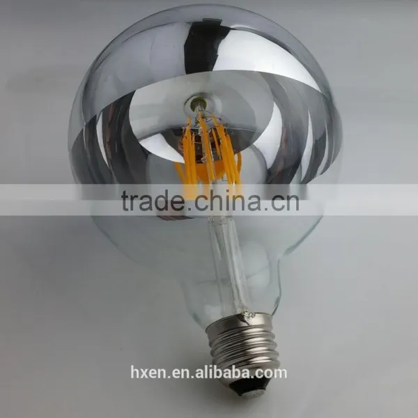 LED Half Chrome Bulb Filament G125 8W photo-2