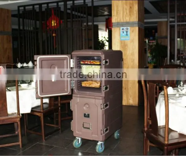 165L Food Warm Carrier Cart, Food Warm Transport Cabinet Made of Food Standard Lldpe With ROTOMOLDING photo-6