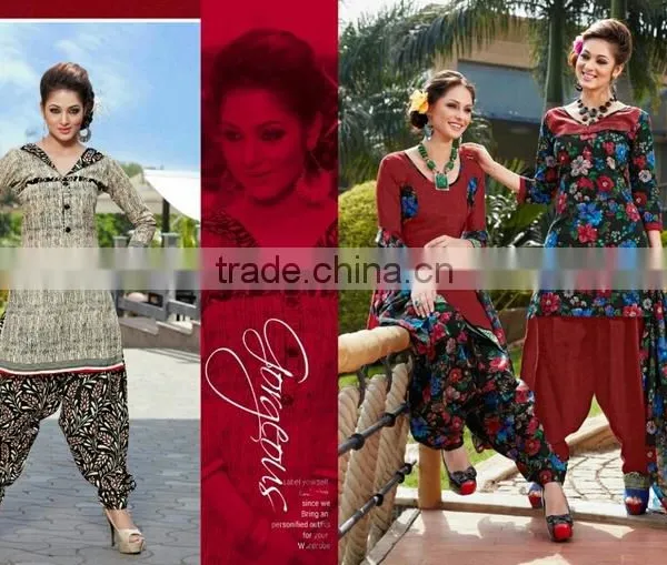 EXCLUSIVELY SYNTHENTIC PATIYALA SALWAR photo-3