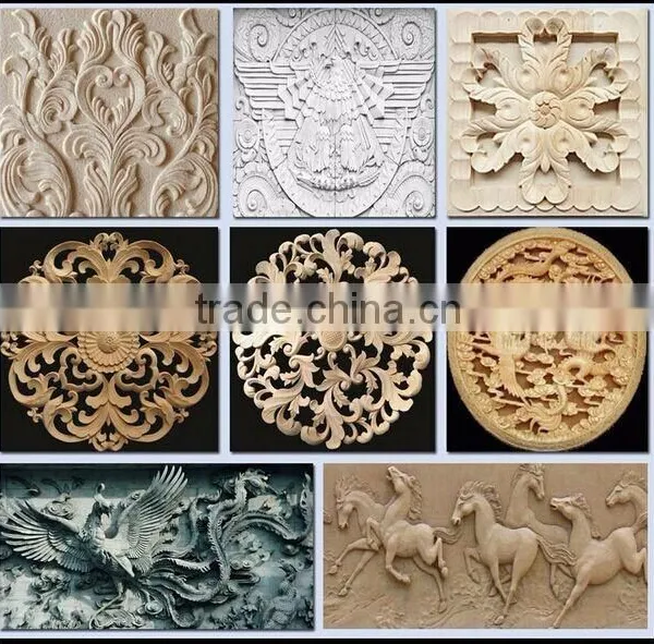 Wood Cnc Rotary Engraver , Cnc Cylinder Engraving With Rotary Axis photo-5