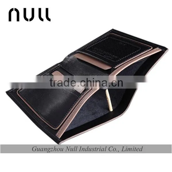 Durable Inner Design Fashion Bilfold Handmade Wallet Brand Wallet for Men photo-6