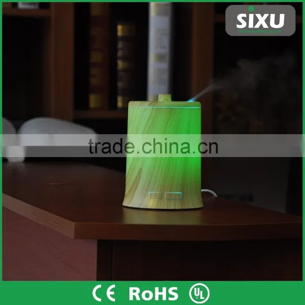 Wood Grain Oil Perfume Diffuser Electric Rechargeable Ultrasonic Humidifier photo-2