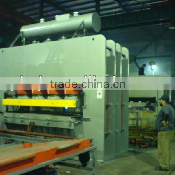600T 4*8 Feet Short Cycle Laminating Hot Press Machine photo-6