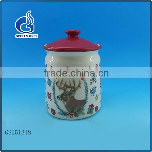 Square Ceramic Kitchen Storage Canisters photo-4