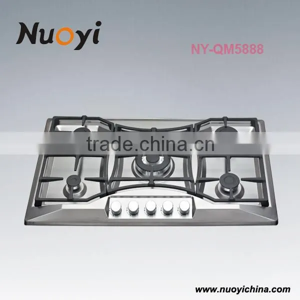 Best Selling Stainless Steel Kitchen Coutertops Gas Stove Valve Price Built-in Hob photo-5