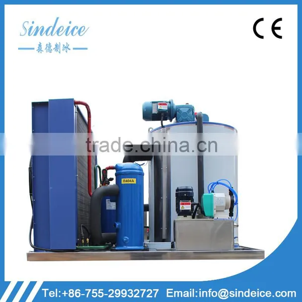 SINDEICE Professional Ice Making Factory Sales Hot 2 Ton Flake Ice Machine Commercial Use Making Machine photo-3