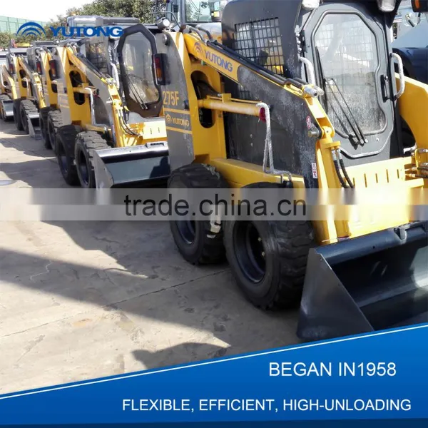 Load 1 Ton 75hp Mini Skid Steer Loader For Sale photo-6