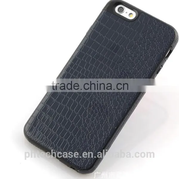 Skinning TPU+PU Case for IPhone 6 Plus Back Cover, Skinning Case Back Cover With TPU Material for IPhone 6 Plus photo-4