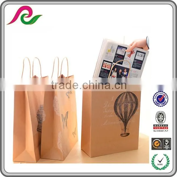 Top Sell Quality Brown Kraft Paper Bag Manufacturer Directly Price in China photo-2