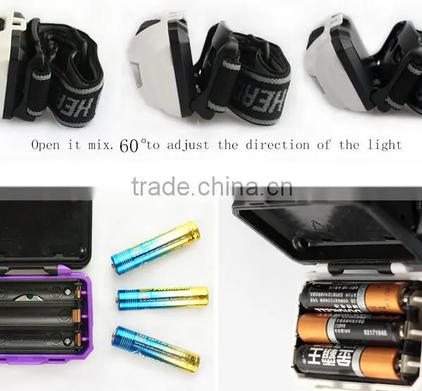 AA Battery Type and LED Light Source Led Head Light photo-6