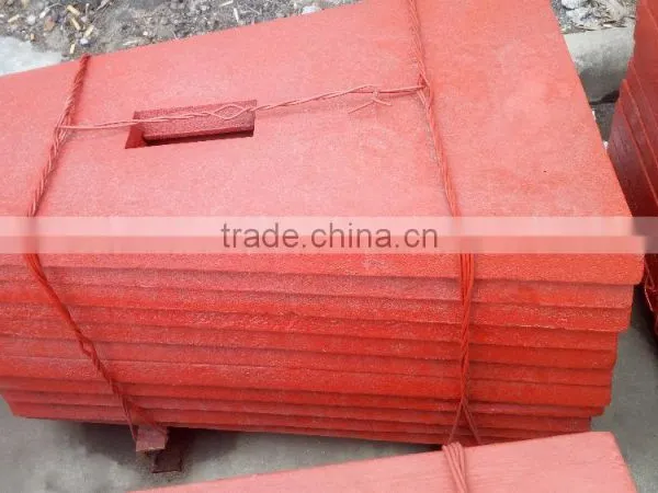 HIGH MANGANESE Mn13Cr2 Mn18Cr2 Crusher Parts SIDE PLATE photo-5