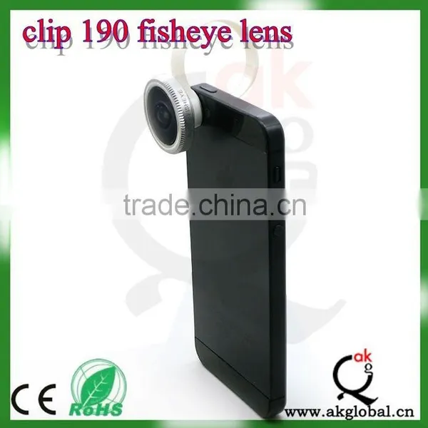 Universal Clip Fisheye Lens 190 Degree for IPhone photo-2