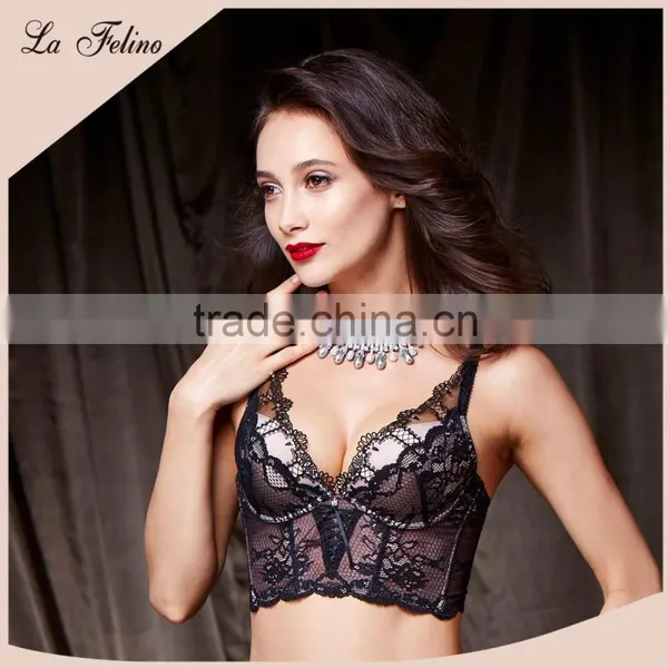 Sexiest D80 Cup Stretchy Crop Top Sexy Lingerie Corset
