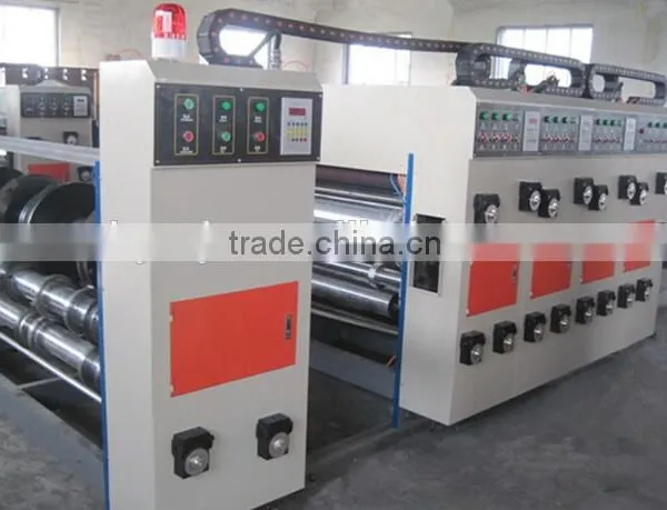 Semi Automatic Printing and Slotting Die Cutting for Carton Box photo-3