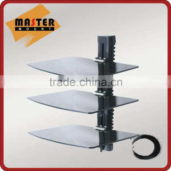 5mm Thickness Tempered Glass Set-Top Box TV Mount DVD Wall Bracket Quality Choice photo-2