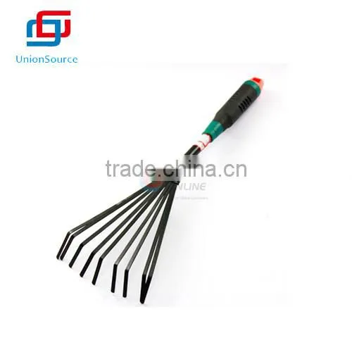 High Quality Small Steel Garden Hand Rake photo-2