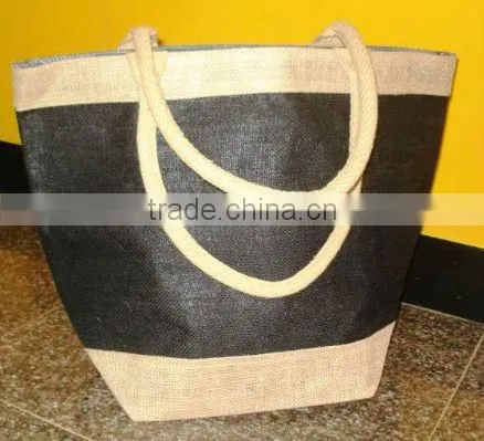 REUSABLE UPMARKET JUTE SHOPPER photo-3