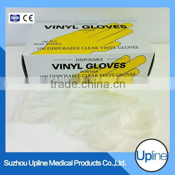 Medical Grade Disposable Vinyl Examination Gloves