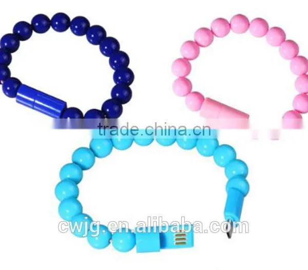 New Products 2015 High Speed Fashion Bracelet Usb Cable For Mobile Phone Data Cable Quality Choice photo-2