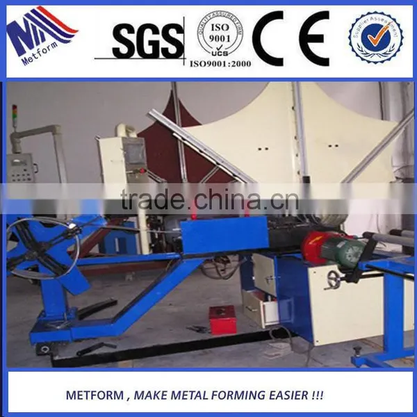 1.5mm HAVC Duct Made by Spiral Tube Machine,spiral Tube Forming Machine With Top Quality