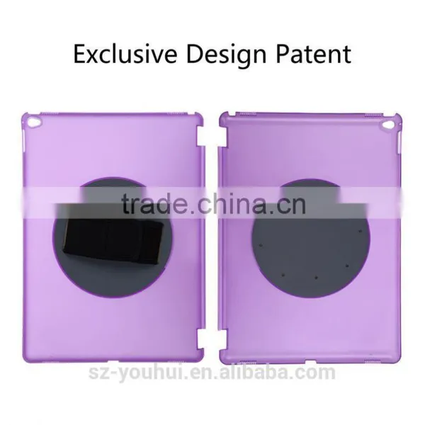 Latest Design Universal Rugged Tablet Leather Rotating Case For Ipad Pro photo-4