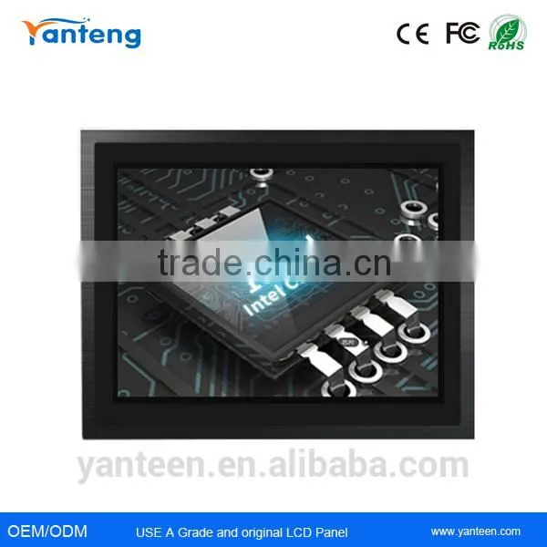 IP65 Front Screen 15inch Embedded Panel Pc, Industrial Panel pc