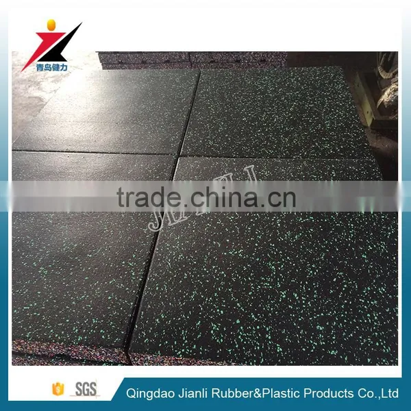 Crossfit/Fitness Center Gym Floor Powerlifting Rubber Mat 20mm photo-6