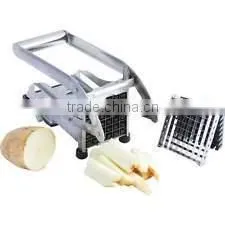 French Fry Potato Cutter Maker Slicer Fruit Vegetable Stainless Steel Homestyle