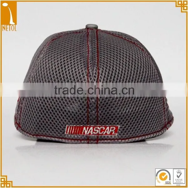 Custom Unisex 100% Cotton/polyester Embroidered Curved Car Racing Baseball Cap Wholesale photo-5
