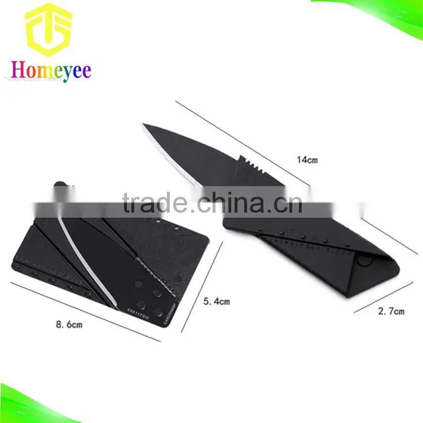 Climbing Camping Outdoor Tools Wallet Card Package Credit Card Knife