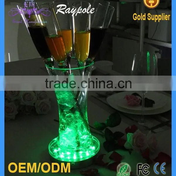 Wedding Centerpiece Vases Decoration Lighting LED Vase Light Base for Table Decoration photo-2