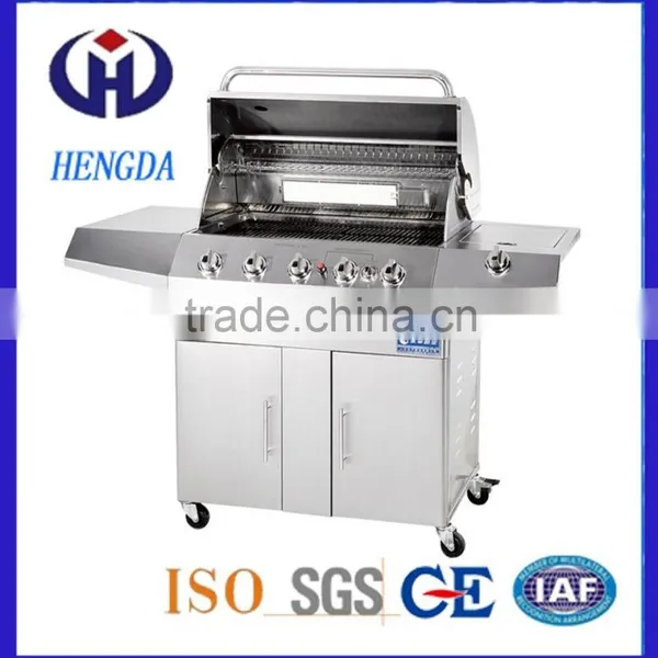 New Style Stainless Steel Gas BBQ Grill, Outdoor Gas Barbecue Grill