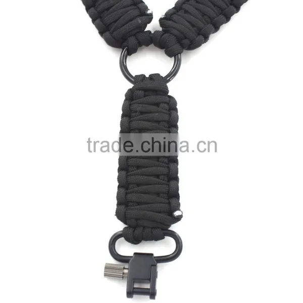 One Point Paracord Rifle Sling, Fire Starter Buckle Sling, 550 Paracord Rifle Sling, photo-3