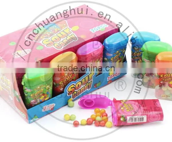 8g Colorful Small Sour Candy Ball in Bottle photo-2