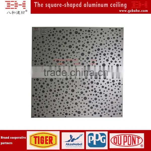600*600 Suspended Aluminum Metal Ceiling Modern Square Ceiling photo-3