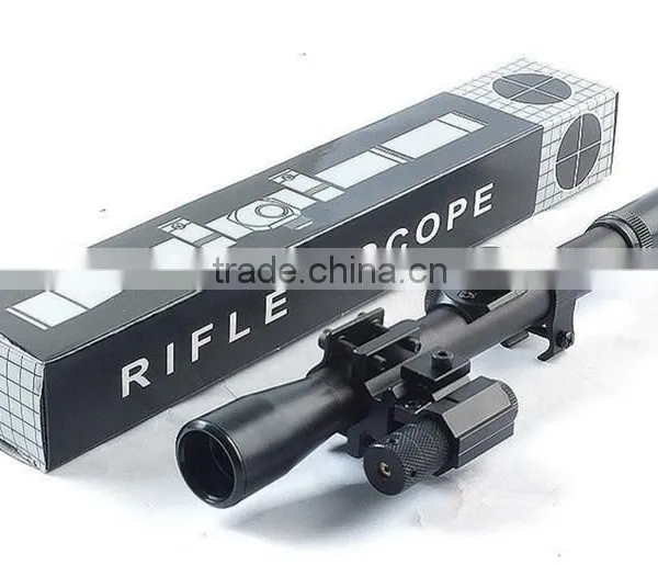 4X20 Beantlee Optics First Focal Plane Reticle Riflescope,4X20 Tactical Riflescope With Red Laser Dot. photo-2