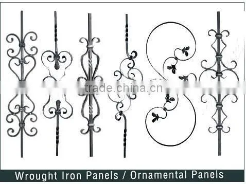 Decorative Components Ornamental Cast Iron Panel photo-5