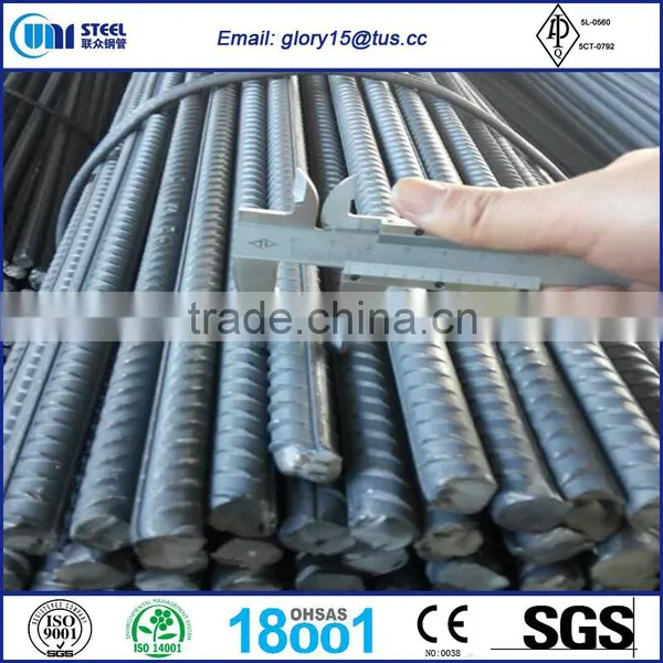 ASTM A615 Gr40 or Gr60 Rebar or Deformed Steel Bar Maufacturer
