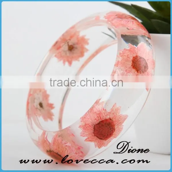 2016 Fashion New Design Wholesale Customized Clear Resin Bangle photo-6