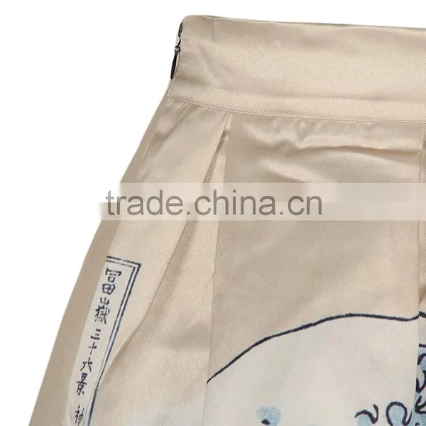 Wholesale Lady Skirt Tutu Skirt Custom Design Waves Print N19-8 photo-2