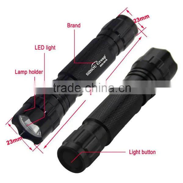 Sidiou Group 501B LED Torch 1 Watt Aluminum UV 501 B photo-3