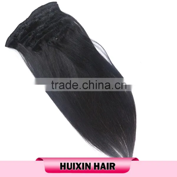2016 New Products Own Brand HUIXIN Direct Factory Best Price Clip In Eurasian Hair Extensions photo-3