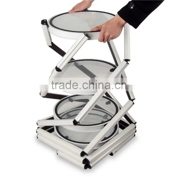 High-grade Shop Alumium Twist Tower Stand Display photo-2