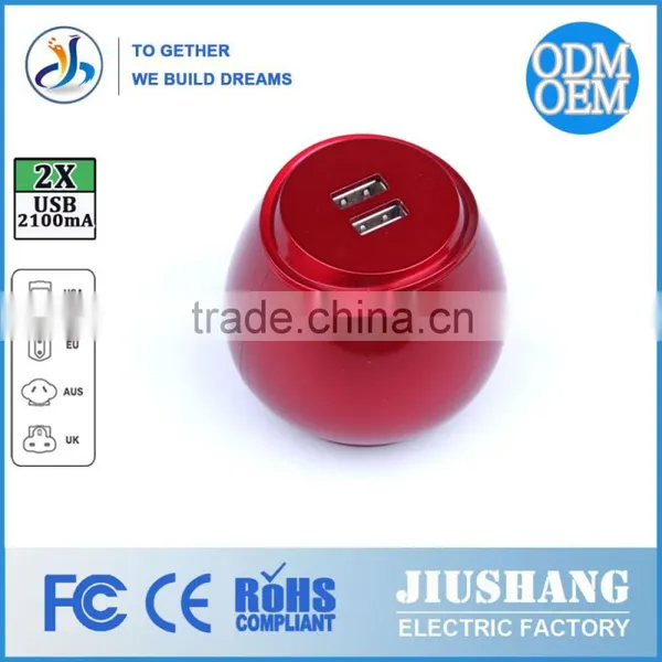 2015 Factory-made High-quality Hot Selling Worldwide Electric 2USB 3100MA Universal Travel Adapter CE/FCC/ROHS/SGS photo-4