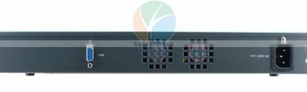 ROS 6 Gigabit Flow Control Firewall OPENWRT With I3 3210 CPU 1000M 6 82574L 2 Groups Bypass1U Firewall Router photo-2