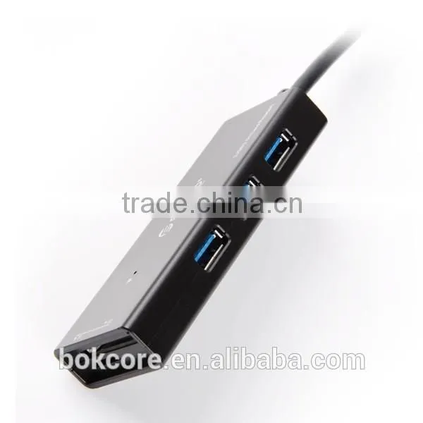 H33TS-U3 Superspeed 3 Port Usb 3.0 Hub With Card Reader Function photo-3