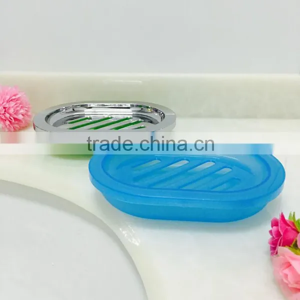Home Hotel Decorative High Quality Blue Soap Dish photo-2