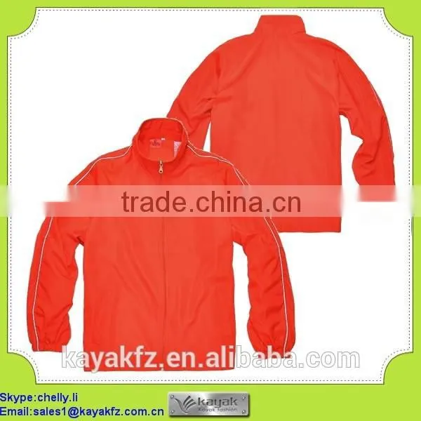 Wholsale Red Unisex Sport Windbreaker Jacket Winter