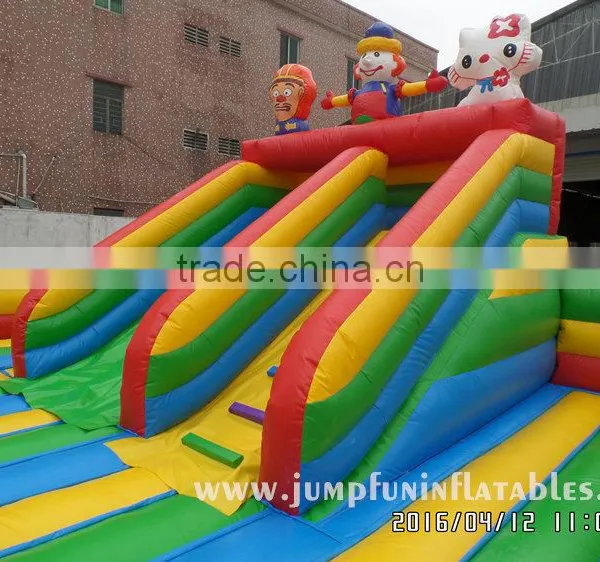 New Model Large Inflatable Fun Land for Chidlren,Inflatable Amusement Park Giant Obstacle Course Inflatable Theme Park photo-3